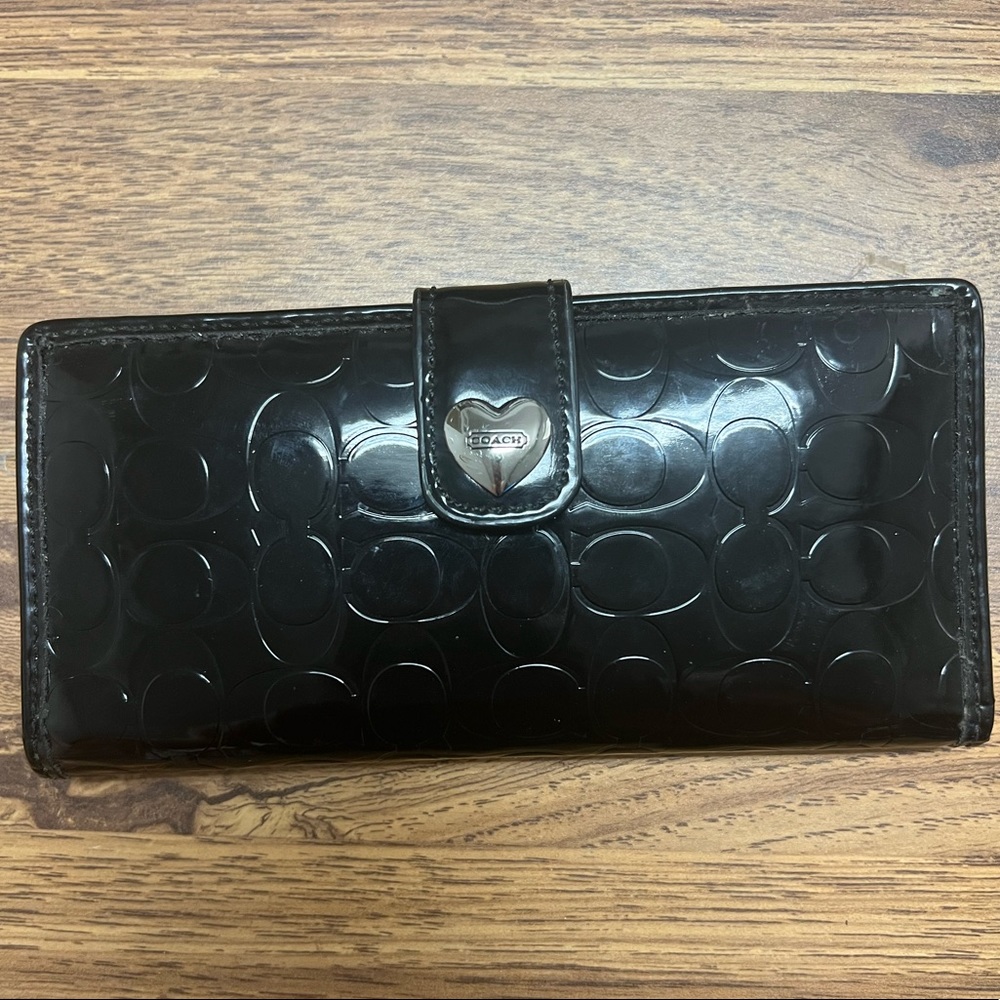 Coach Patent Leather wallet